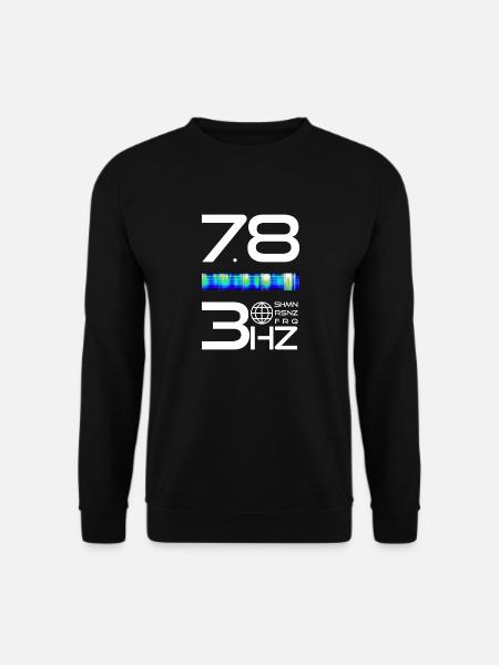 Schumann Resonanz 7,83 Hz .2 - Unisex Pullover - Schwarz