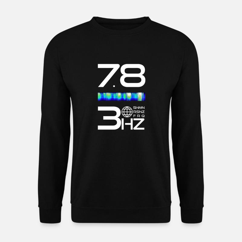 Schumann Resonanz 7,83 Hz .2 - Unisex Pullover - Schwarz