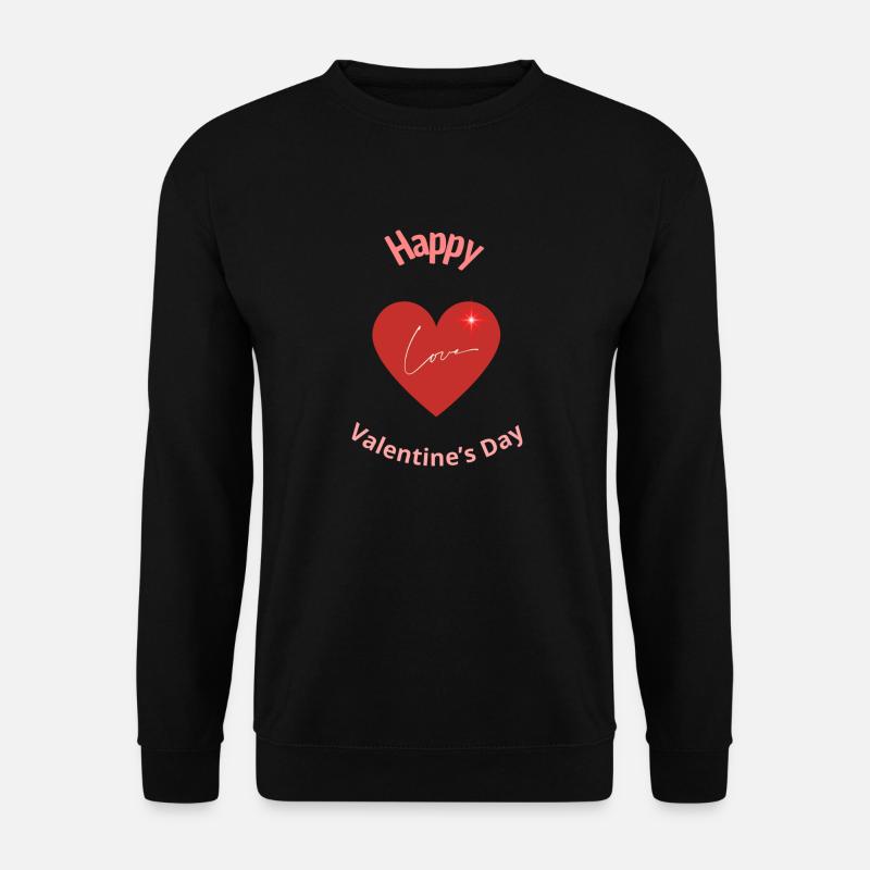 Saint valentin Valentine's day - Sweat-shirt Unisexe - noir