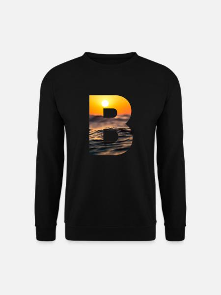 B - Unisex Pullover - Schwarz