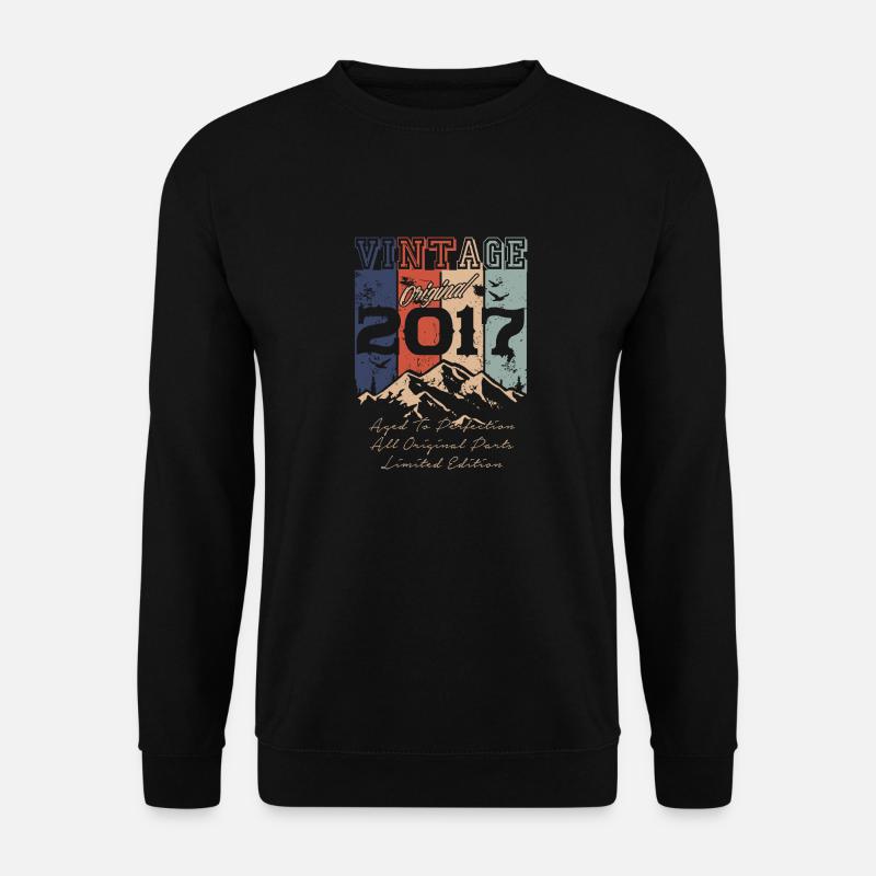 Legendärer Jahrgang 2017 - Unisex Pullover - Schwarz
