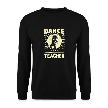 Règle des professeurs de danse - cadeau pour professeur de danse - Sweat-shirt Unisexe - noir - Devant - Alina (178cm) & Michal (187cm)