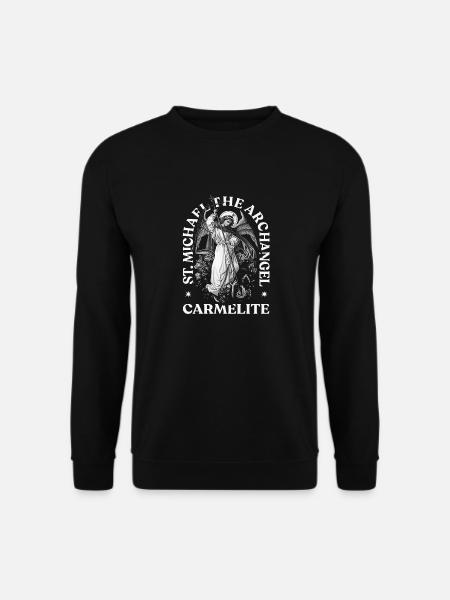 Erzengel Heiliger Religion Gott Engel Glaube Michael - Unisex Pullover - Schwarz
