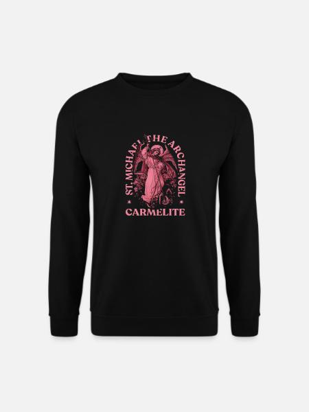 Erzengel Heiliger Religion Gott Engel Glaube Michael - Unisex Pullover - Schwarz