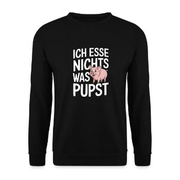 Animal cochon - Sweat-shirt Unisexe - noir - Devant - Alina (178cm) & Michal (187cm)