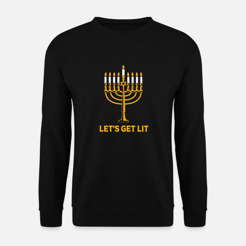Chanukkah - Unisex Pullover - Schwarz