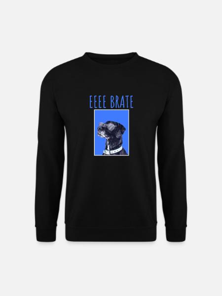EEE BRATE MAJICA - Unisex Pullover - Schwarz