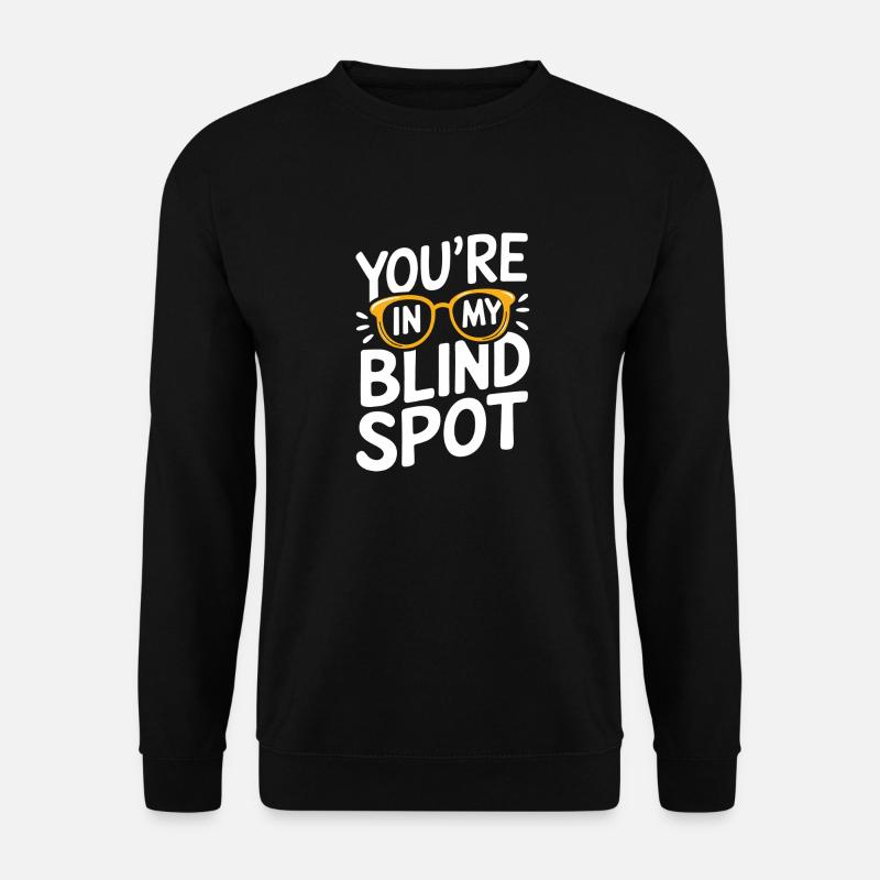 Blinde Blindheit Sehbehinderte Menschen - Unisex Pullover - Schwarz