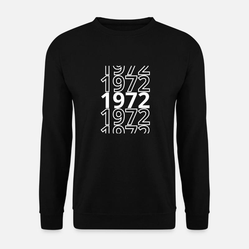 1972 1972 1972 - Unisex Sweatshirt - black