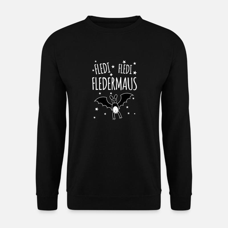 Fledi Bat - Unisex Sweatshirt - black