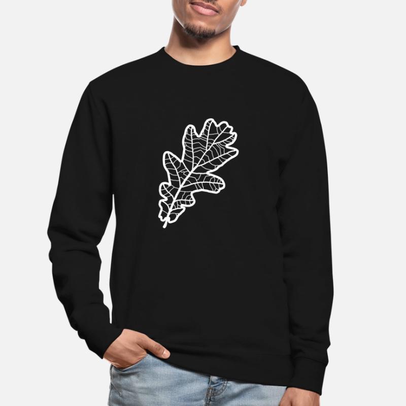 Eiche Eichenblatt Eichenlaub Eichen Oak Leaf Baum Unisex Pullover