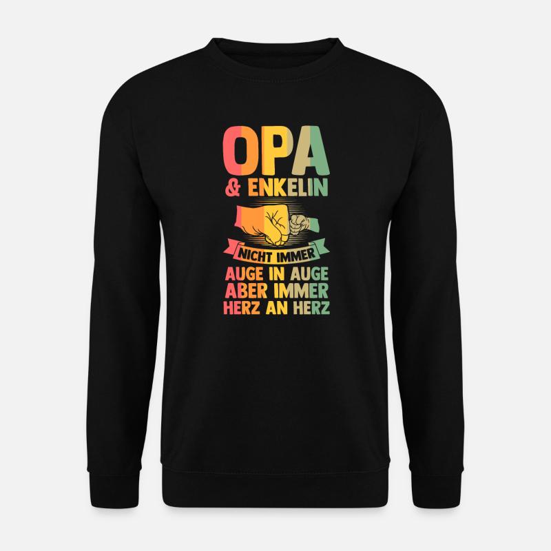 Patenonkel Pate Patenkind Geschenk - Unisex Pullover - Schwarz