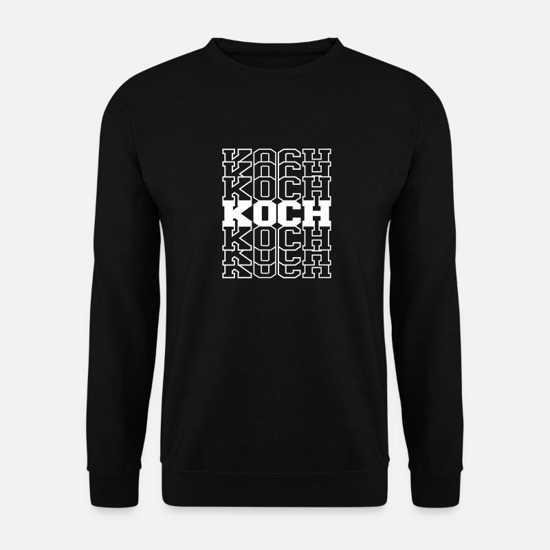 Koch - Unisex Pullover - Schwarz