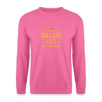 Zurück zur Schule - Unisex Pullover - Pink - Vorne