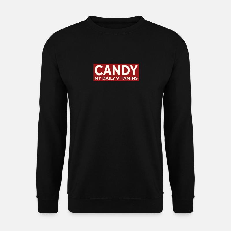 CANDY - MY DAILY VITAMINS - Unisex Pullover - Schwarz