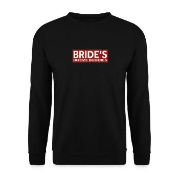 LES COPAINS DE L’ALCOOL DE BRIDE - Sweat-shirt Unisexe - noir - Devant - Alina (178cm) & Michal (187cm)