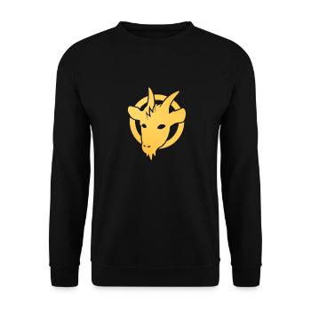 Logo Magic Biquette - Sweat-shirt Unisexe - noir - Devant - Alina (178cm) & Michal (187cm)