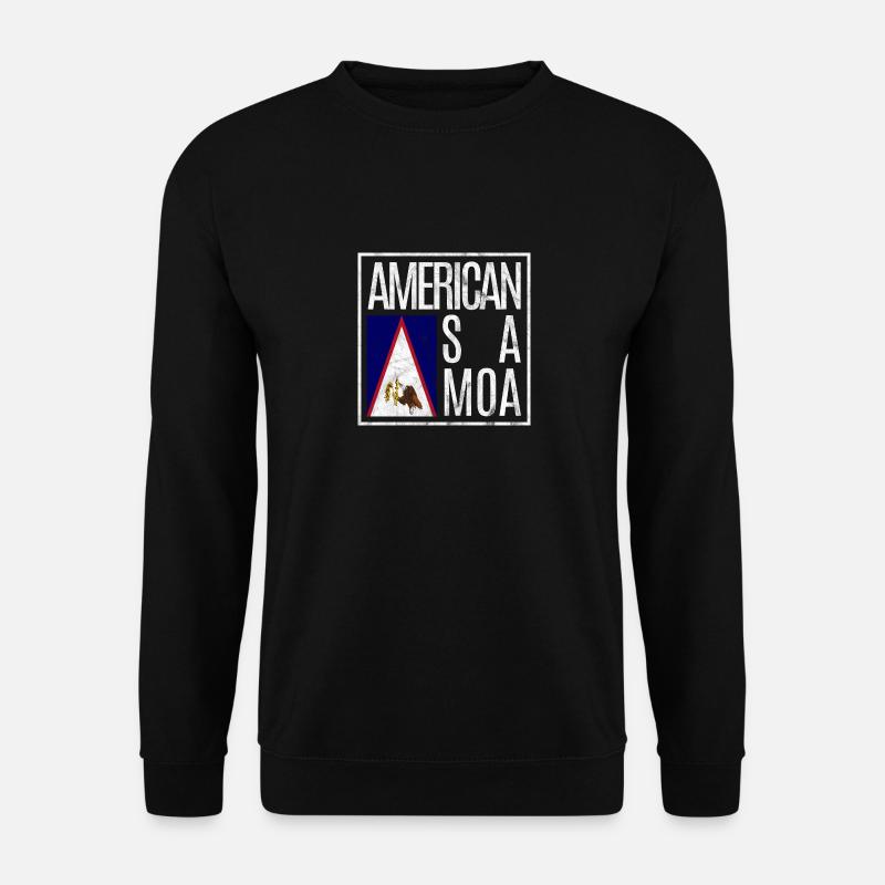 Samoa américaines - Sweat-shirt Unisexe - noir
