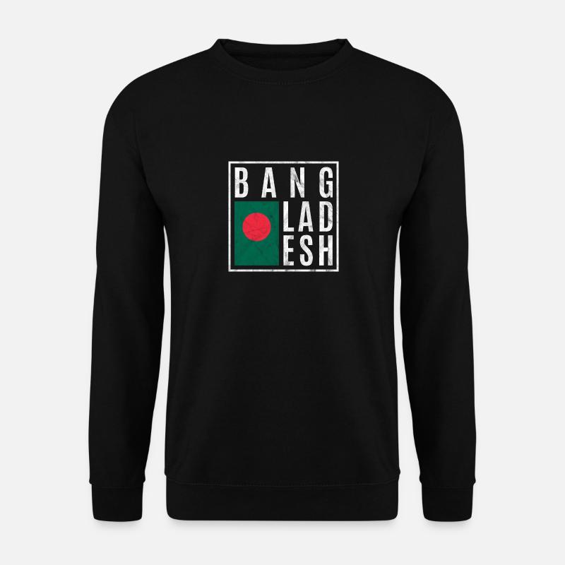 Bangladesch - Unisex Pullover - Schwarz