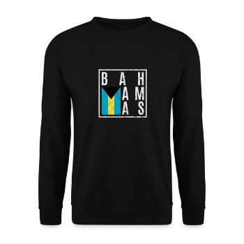 Bahamas - Sweat-shirt Unisexe - noir - Devant - Alina (178cm) & Michal (187cm)