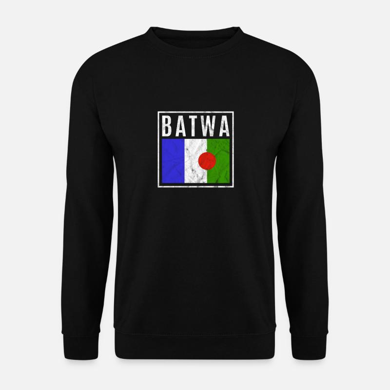 Batwa - Unisex Pullover - Schwarz