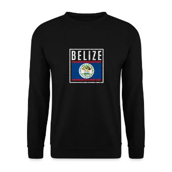 Belize - Unisex Pullover - Schwarz - Vorne - Alina (178cm) & Michal (187cm)
