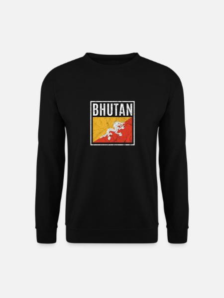 Bhutan - Unisex Sweatshirt - black