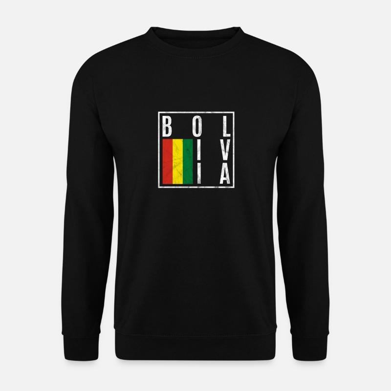 Bolivia - Unisex Sweatshirt - black