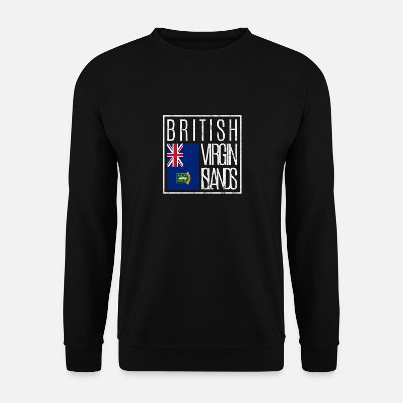 Îles Vierges britanniques - Sweat-shirt Unisexe - noir
