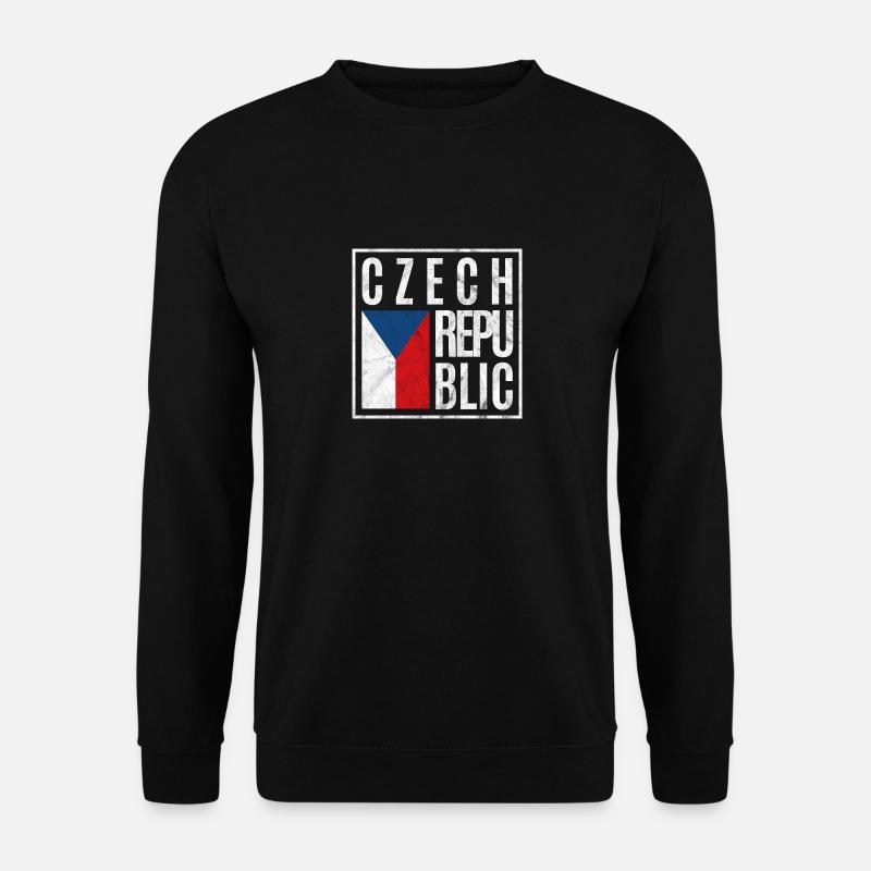 République tchèque - Sweat-shirt Unisexe - noir