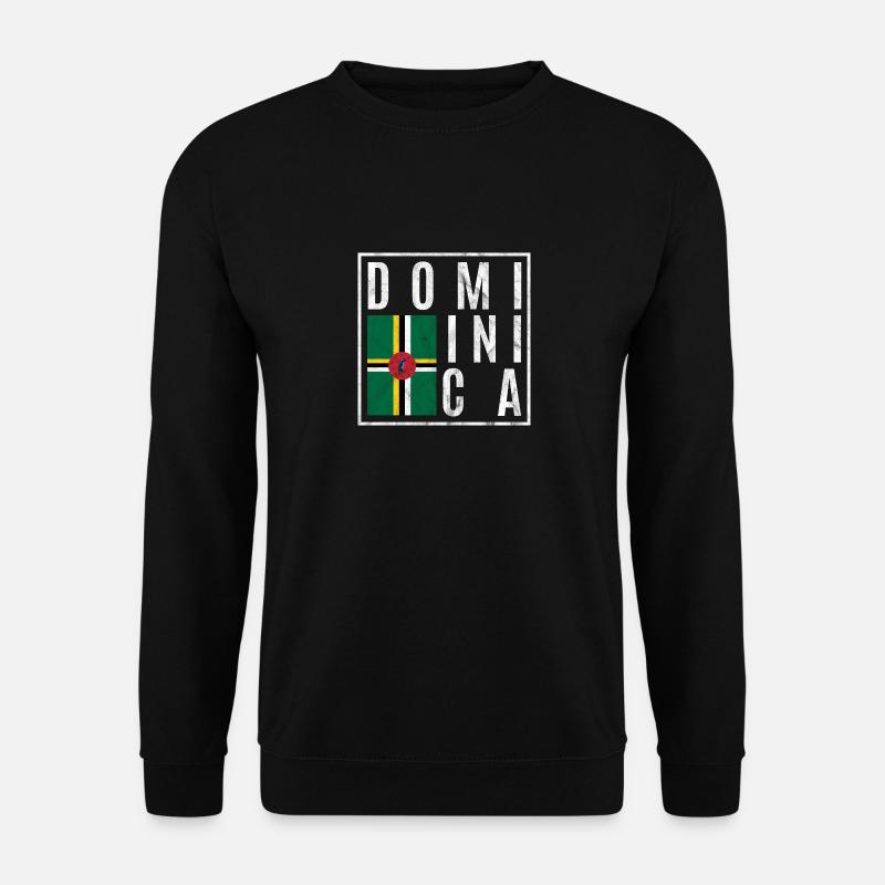Dominica - Unisex Sweatshirt - black