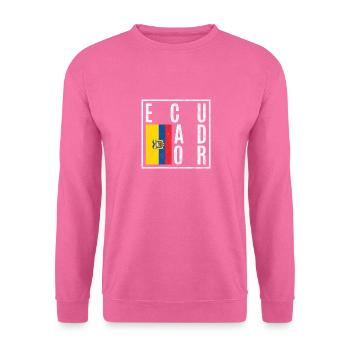 Ecuador - Unisex Pullover - Pink - Vorne