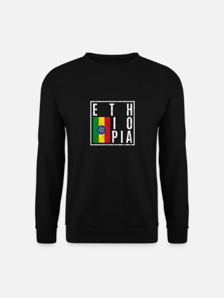 Éthiopie - Sweat-shirt Unisexe - noir