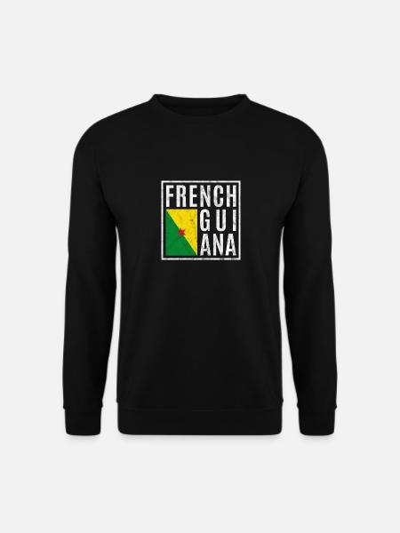 French Guiana - Unisex Sweatshirt - black