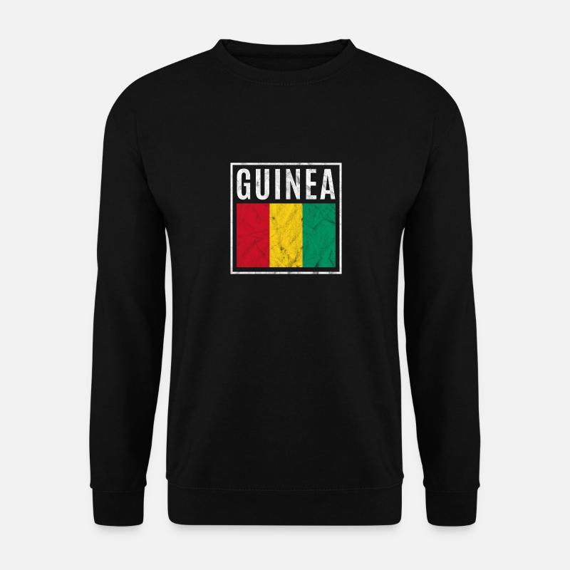 Guinea - Unisex Pullover - Schwarz