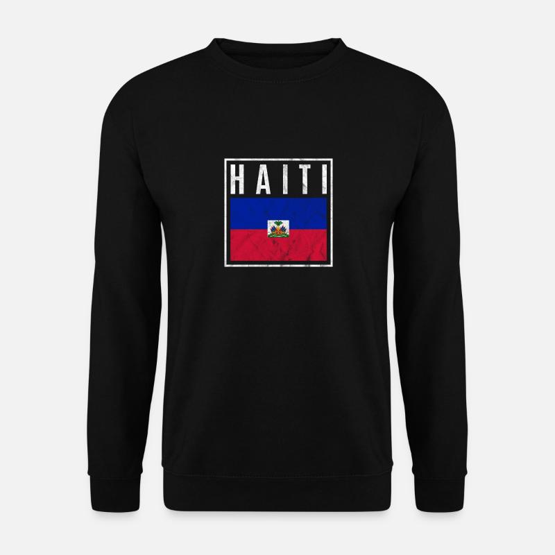 Haiti - Unisex Pullover - Schwarz