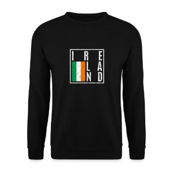 Irlande - Sweat-shirt Unisexe - noir - Devant - Alina (178cm) & Michal (187cm)