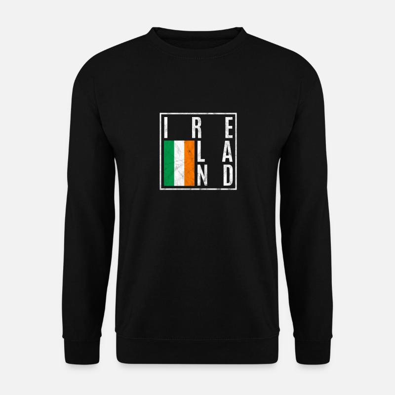 Irland - Unisex Pullover - Schwarz
