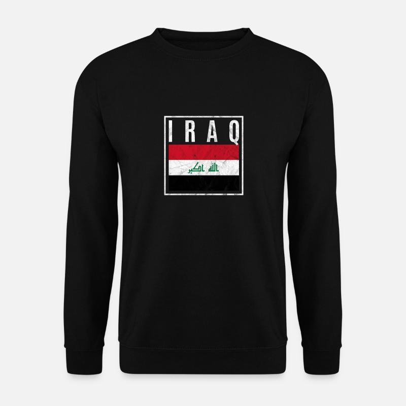 Irak - Sweat-shirt Unisexe - noir