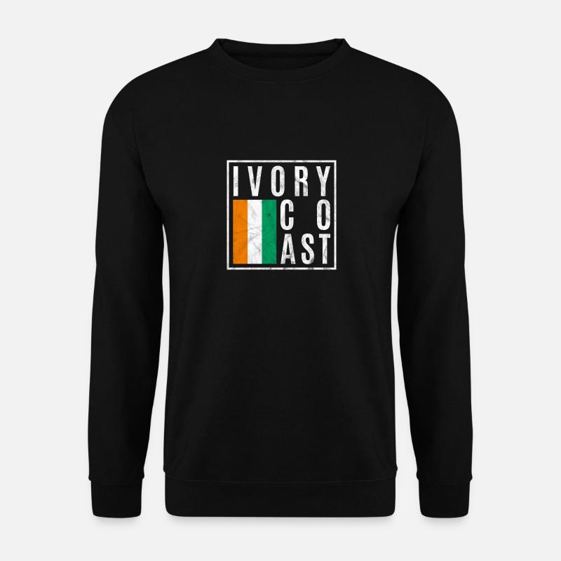 Côte d’Ivoire - Sweat-shirt Unisexe - noir