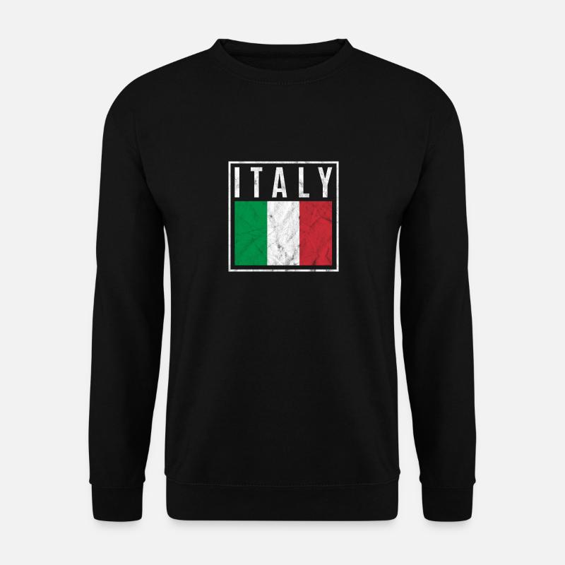 Italy - Unisex Sweatshirt - black