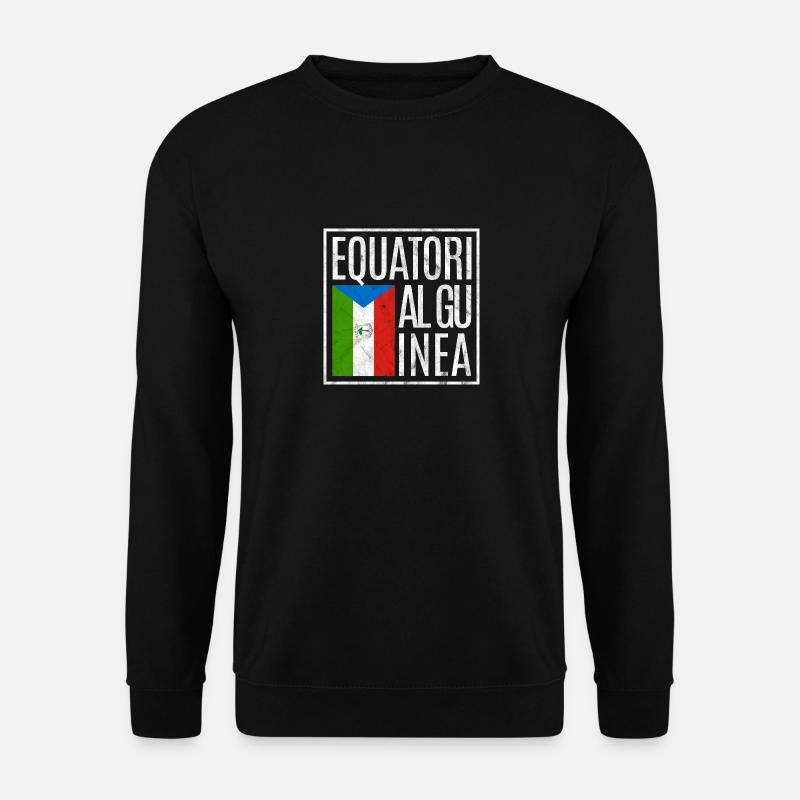 Äquatorialguinea - Unisex Pullover - Schwarz