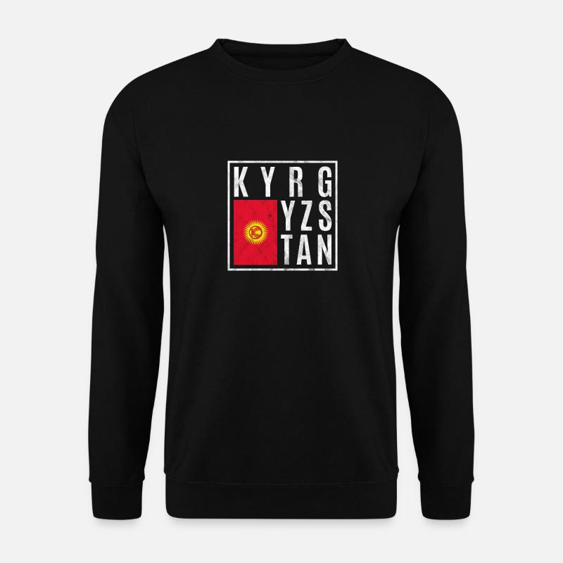 Kyrgyzstan - Unisex Sweatshirt - black