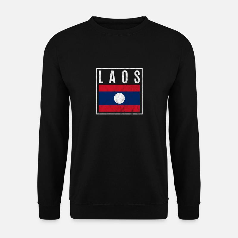 Laos - Unisex Sweatshirt - black