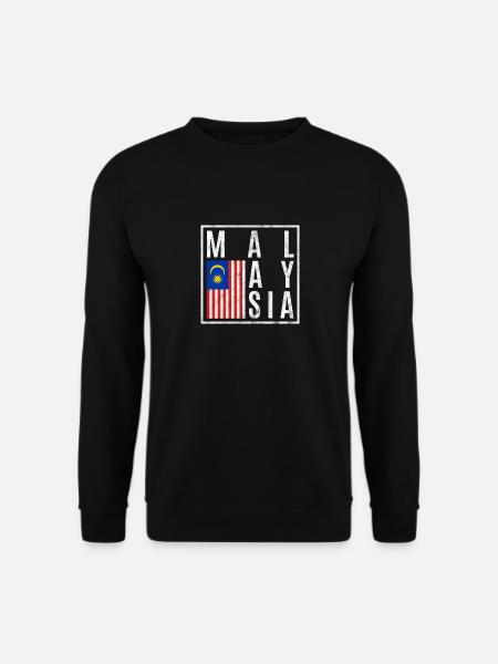 Malaysia - Unisex Sweatshirt - black