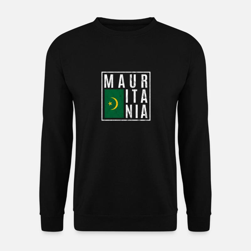 Mauritania - Unisex Sweatshirt - black