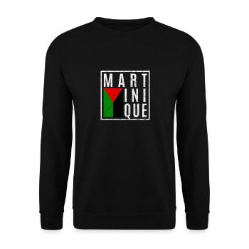 Martinique - Unisex Pullover - Schwarz - Vorne - Alina (178cm) & Michal (187cm)