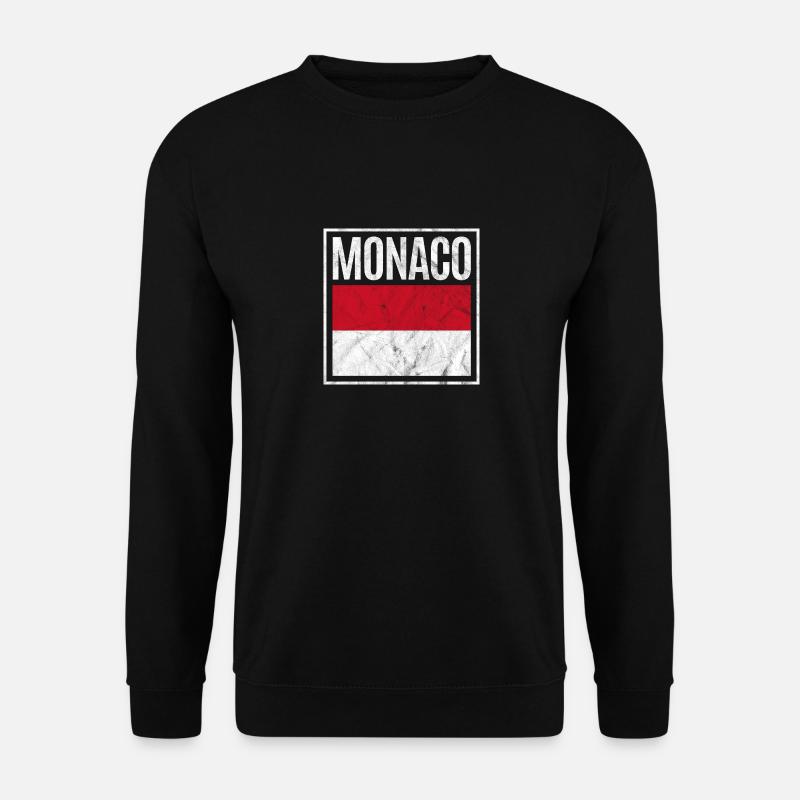 Monaco - Unisex Sweatshirt - black