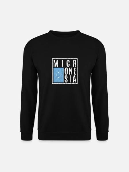 Micronesia - Unisex Sweatshirt - black