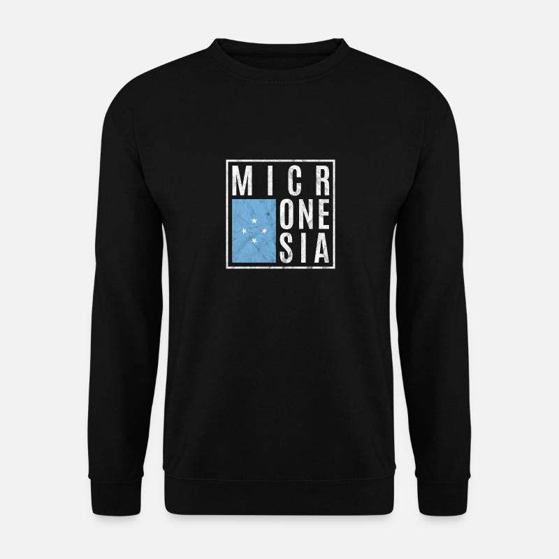 Micronésie - Sweat-shirt Unisexe - noir